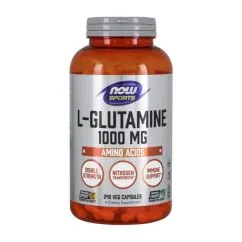 Амінокислота Now Foods L-Glutamine 1000 мг 240 капсул (2022-10-1333)