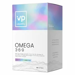 Натуральная добавка VPlab Omega 3-6-9 60 капсул (2022-10-0289)