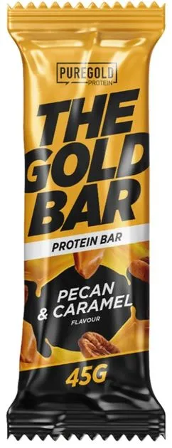 Батончик Pure Gold Protein Gold bar 45 г Pecan Caramel (2022-09-9986)