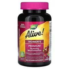 Витамины Nature's Way Women's 50+ Premium Gummies Multivitamin 75 gummies (2022-10-1058)
