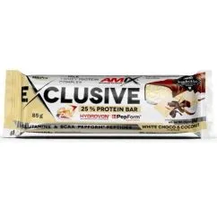 Батончик Amix Exclusive Protein Bar 12x85 г White Chocolate Coconut (2022-09-1047)