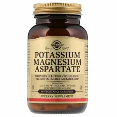 Витамины Solgar Potassium Magnesium Aspartate 90 капсул (2022-10-1540)