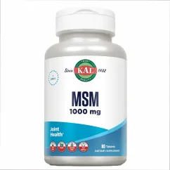 Вітаміни KAL MSM 1000 мг 80 таб (2022-10-1012)