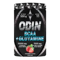 Амінокислота Azgard Nutrition ODIN BCAA+Glutamine 500 г Strawberry (2022-09-0358)