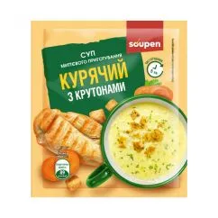 Суп мгновенного приготовления VALE 30x20 г Куриный с крутонами (2022-09-0334)