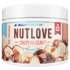 Арахісова паста AllNutrition Nut Love 500 г Crispy Hazelnut milky whit chocolate (20101)
