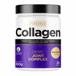 Натуральна добавка Pure Gold Protein Collagen Joint Complex 300 г Elderfavered (2022-10-0419)