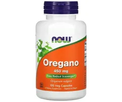 Натуральна добавка Now Foods Oregano 450 мг 100 капсул (2022-10-1412)