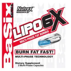 Жиросжигатель Nutrex Research Пробник Lipo 6 X 2 капсул (814748)