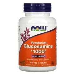 Хондропротектор Now Foods Veg Glucosamine 1000 мг 90 капсул (2022-10-0697)