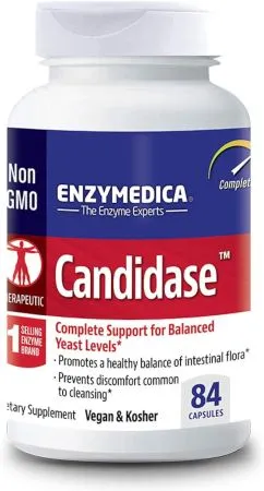 Натуральна добавка Enzymedica Candidase 84 капсул (2022-10-2963)