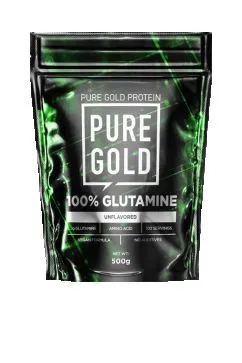 Амінокислота Pure Gold Protein 100% Glutamine 500 г Chery Lime (2022-10-2052)