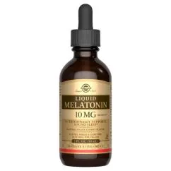 Натуральна добавка Solgar Liquid Melatonin 10 мг 59 мл Natural Black Cherry (2022-10-3002)