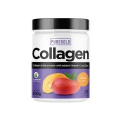 Натуральна добавка Pure Gold Protein Collagen 300 г Mango (2022-09-0760)