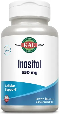 Витамины KAL Inositol 550 мг 4oz (2022-10-1000)