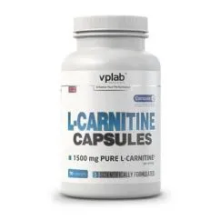 Жироспалювач VPlab L-Carnitine 1500 мг 90 капсул (2022-10-2466)