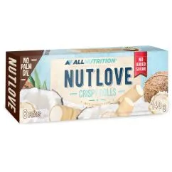 Печиво AllNutrition NutLove Crispy Rolls 140 г Coconut (24517)