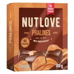 Праліне AllNutrition Nutlove Pralines 100 г Milk Chocolate Nufat (24330)