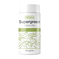 Натуральна добавка Pure Gold Protein Super Green 60 капсул (2022-09-0547)