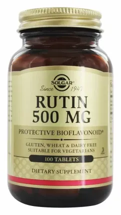 Витамин Solgar Rutin 500 мг 100 таб (2022-10-1544)