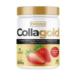 Натуральна добавка Pure Gold Protein CollaGold 300 г Strawberry Daiquiri (2022-09-1211)
