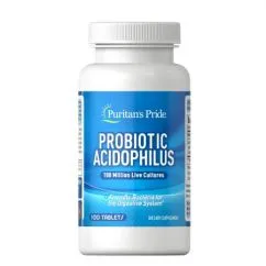 Пробиотик Puritan's Pride Acidophilus 100 капсул (100-30-7500747-20)