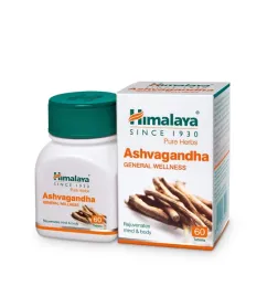 Пищевая добавка Himalaya Ashwagandha 60 капсул (2022-09-0374)
