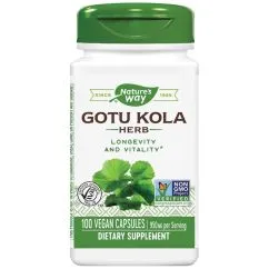 Натуральна добавка Nature's Way Gotu Kola Herb 100 капсул (2022-10-1082)