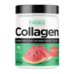 Натуральна добавка Pure Gold Protein Collagen 300 г Watermelon (2022-09-0763)