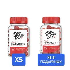 Витамины VPlab Adult Multivitamin 60 gummies 5+5 Adult Multivitamin 60 gummies (promo_Adult Multivitamin)