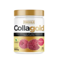 Натуральна добавка Pure Gold Protein CollaGold 300 г Raspberry (2022-09-0766)
