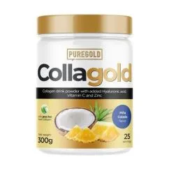 Натуральная добавка Pure Gold Protein CollaGold 300 г Pina Colada (2022-09-0481)