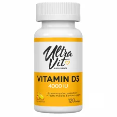 Вітамін D3 VPlab 4000IU 120 капсул (2022-10-0307)