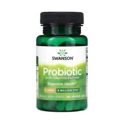 Пробіотик Swanson Probiotic 375 мг 60 капсул (100-11-5557821-20)