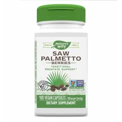 Натуральная добавка Nature's Way Saw Palmetto Berries 100 капсул (2022-10-1108)