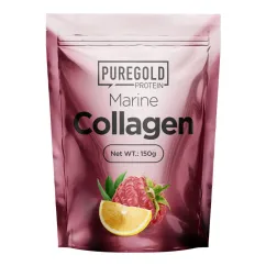 Натуральная добавка Pure Gold Protein Marine Gollagen 150 г Raspberry (2022-09-0782)
