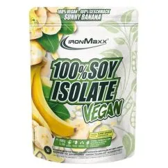 Протеин IronMaxx 100% Vegan Soy Protein Isolate 500 г Банан (4260648133263)