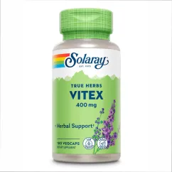Натуральная добавка Solaray Vitex Berry Extract 400 мг 100 капсул (2022-10-1019)