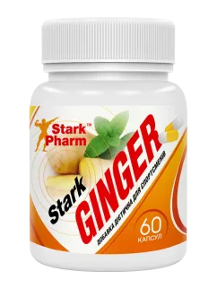 Натуральная добавка Stark Pharm Ginger 100 мг 60 капсул (6928)