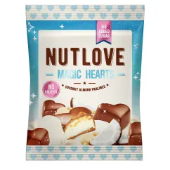 Шоколад AllNutrition Nut Love Magic Hearts 100 г Coconut Almond Pralines (2022-09-0091)