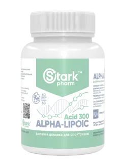 Натуральна добавка Stark Pharm Stark Alpha Lipoid Acid ALA 300 мг 60 таб (19480)
