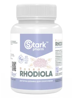 Натуральна добавка Stark Pharm Stark Rhodiola rose 400 мг 60 капсул (7527)