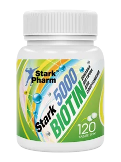Вітаміни Stark Pharm Stark Biotin 5000 120 таб (6945)