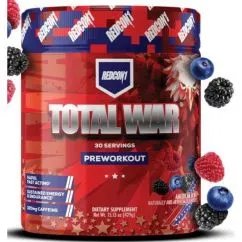 Предтренировочный комплекс Redcon1 Pre-workout Total War 429 г American Berry (810044575927)