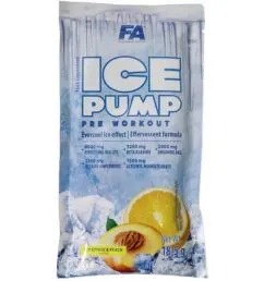 Передтренувальний комплекс Fitness Authority Пробник ICE Pump Pre workout 18,5 г цитрусово-персиковий