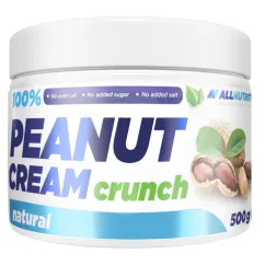 Арахісова паста AllNutrition Peanut Cream 500 г Crunch (24361)