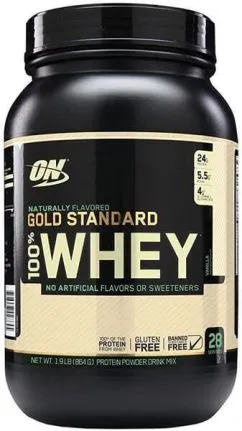 Протеин Optimum Nutrition 100% Natural Whey Gold 909 г Vanilla (748927053012)