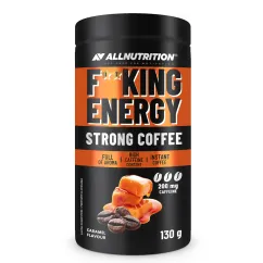 Кава AllNutrition Fitking Delicious Strong Coffee 130 г Caramel (2022-10-0447)