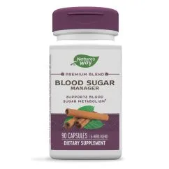 Натуральна добавка Nature's Way Blood Sugar 90 капсул (2022-10-1069)