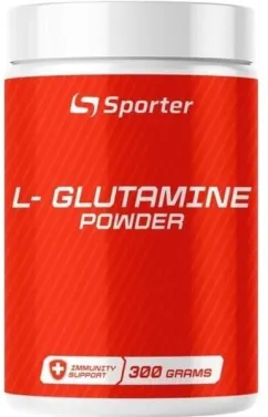 Амінокислота Sporter L-Glutamine 300 г (4820249721919)